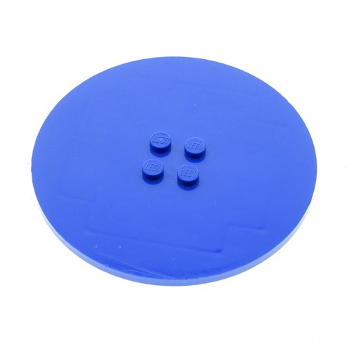 Lego round tile plate - 1x, 8x8