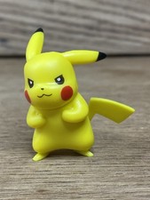 Official Pokemon Pikachu Mini Figure - Yellow - Collectible Toy  3.5cm/ 2 Inch