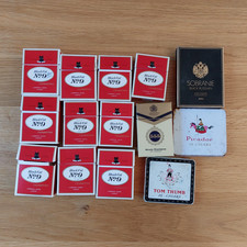 14 EMPTY CIGARETTE PACKETS