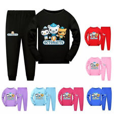Kids The Octonauts Long Sleeve T-shirt Pants Set Pyjamas Nightwear Loungewear UK