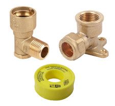 Gas bayonet backplate elbow - gas,
