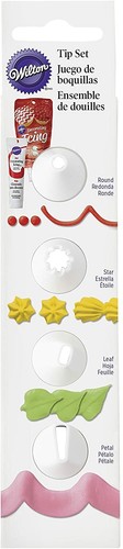 Wilton icing tip set - 3,