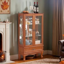 Glass Display Cabinet,49/52"H