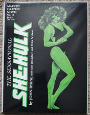 1985 Marvel Graphic Novel 18 The Sensational She-Hulk John Byrne rare HI Grade