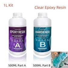 1A:1B Clear Epoxy Resin - 1L