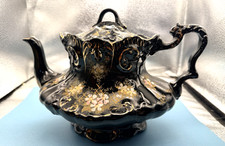 LARGE VICTORIAN BLACK AND