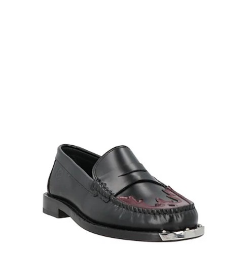 Sandro black loafers - -, western