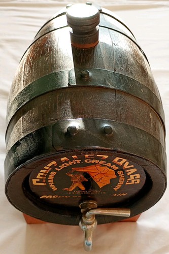 Sherry wooden barrel - wooden,
