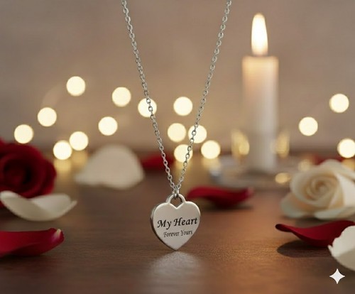 Personalised engraved heart - engraved,