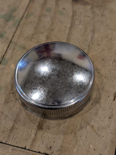Chrome fuel cap for harley - chrome,
