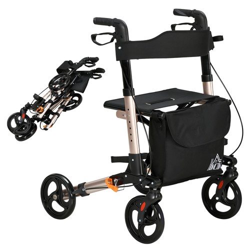 Homcom wheel rollator - 4,