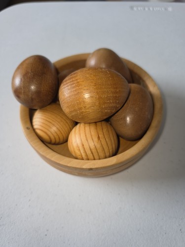 Vintage treen wooden - vintage,