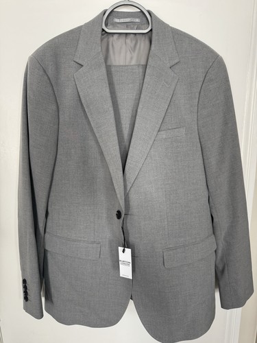 Men grey suit - men's,