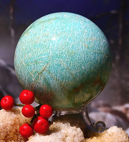 Amazonite large polished - amazonite,