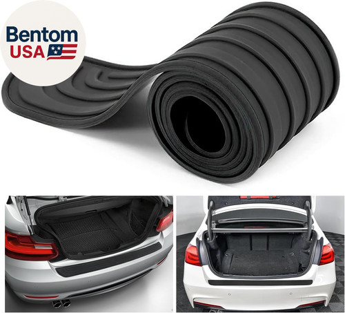 Car rear bumper protector - rear, for