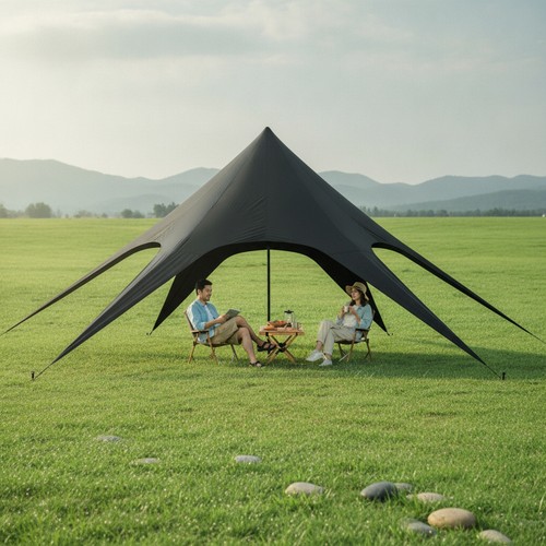 Camping canopy tent black - camping,