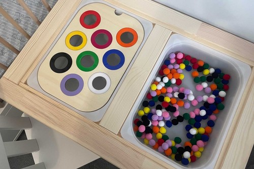 Flisat trofast colour - trofast,