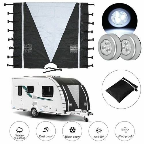 Caravan front towing cover - towing,