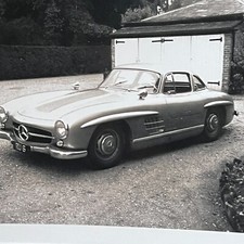 Mercedes-Benz 300 SL 1960's Photograph Classic Car Auto 4x4 Photo England