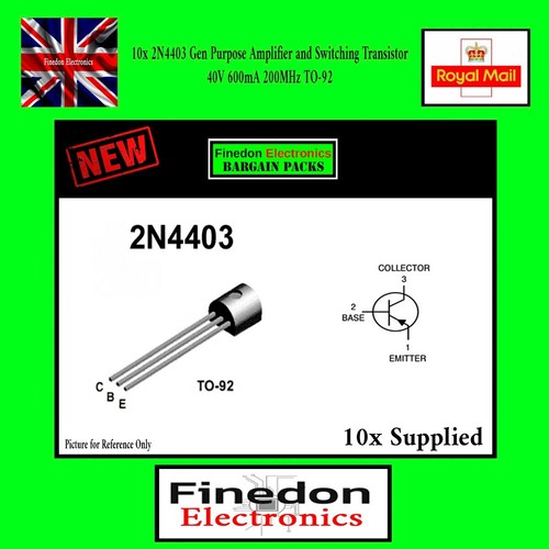 2n4403 plastic general - 10,