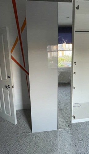 Ikea pax wardrobe mirrored - ikea,