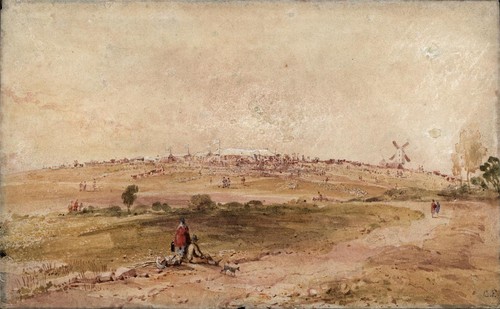 Attributed copley fielding - attributed,