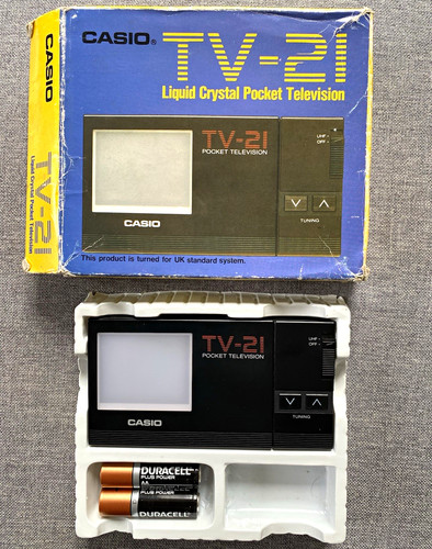 Casio liquid crystal - casio, tv-21