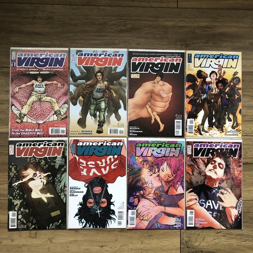 American virgin comic - virgin, set
