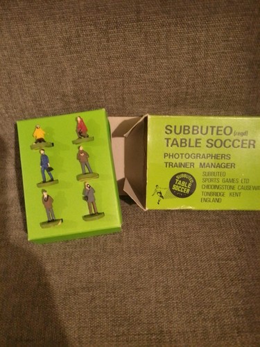 Vintage subbuteo table soccer - subbuteo,