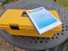 Carpet dying kit  - box of  Chemspec carpet dyes,  accessories & manual