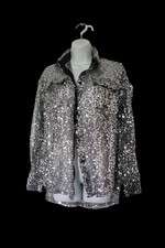 Club London Silver Sequin