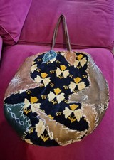 Large Vintage 70s Carpet Bag