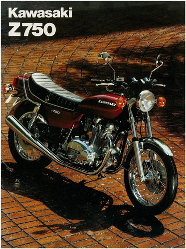Kawasaki brochure kz750 - brochure,