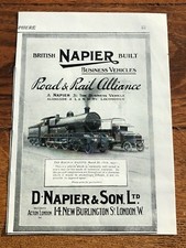 ww1 advert - british napier