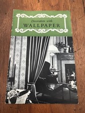 decoration with wallpaper booklet ! 1950s or 60s