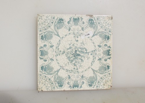 Victorian ceramic tile floral - victorian,