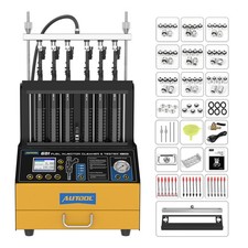 GDI FSI EFI Fuel Injector Cleaner Tester Ultrasonic Injection Cleaning Machine