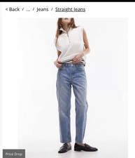 Topshop Runway mid rise