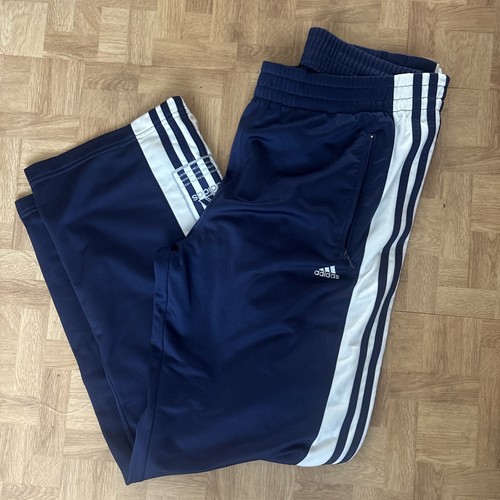 Navy adidas poppers - navy, original