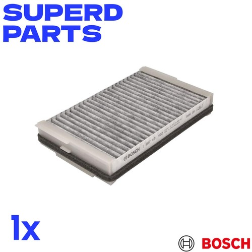 Cabin filter with - with, activated