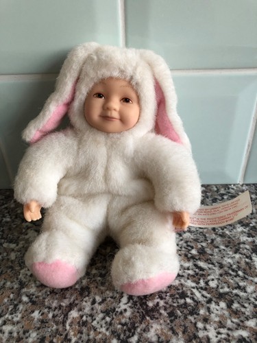 Anne geddes baby bunny white - anne,