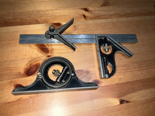 Starrett combination set with - starrett,