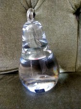 Royal Krona Lead Crystal Pear