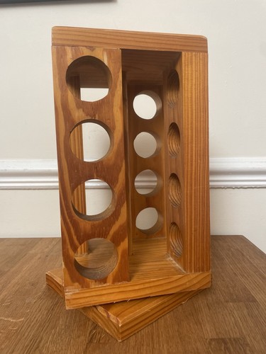 Vintage wooden spice rack - spice,