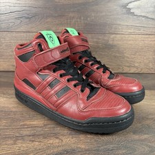 adidas Forum 84 Hi Marvel Star Lord Guardian Of Galaxies Red Trainers - UK 8