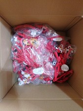 60no. High Quality Synthetic Leather Red Dog Harnesses Padded 15x350-600mm