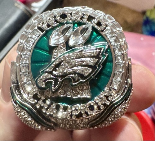 The eagles superbowl ring - superbowl, with