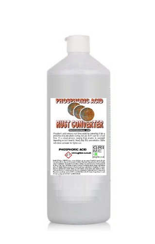 Phosphoric acidic rust - acidic,