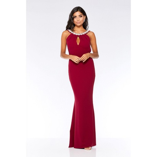 Red quiz clothing diamanté - red,