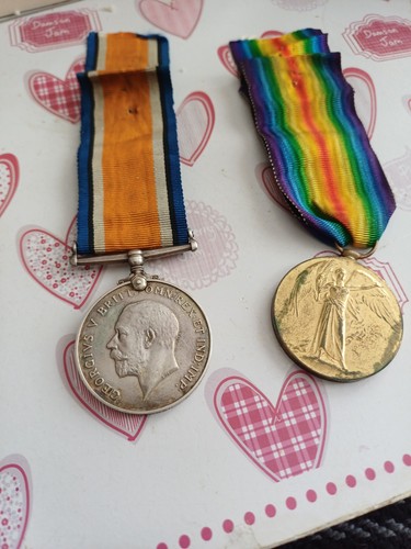 Ww1 bsm and victory - 23911, pte